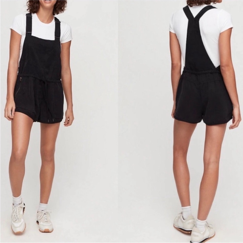 Aritzia Wilfred‎ | Black Short Overalls